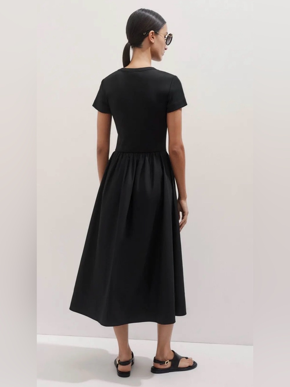 NWOT - Me+Em Rib Tee Midi Dress - Picture 6 of 11